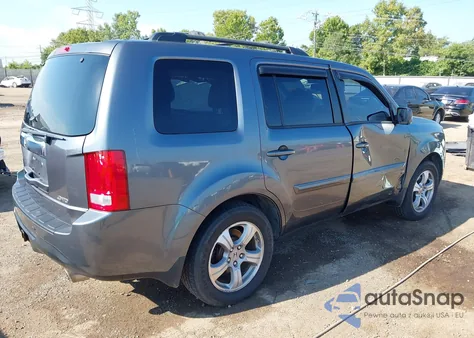 2013 Honda Pilot Ex-L из США, поврежденный, VIN 5FNYF4H59DB041047